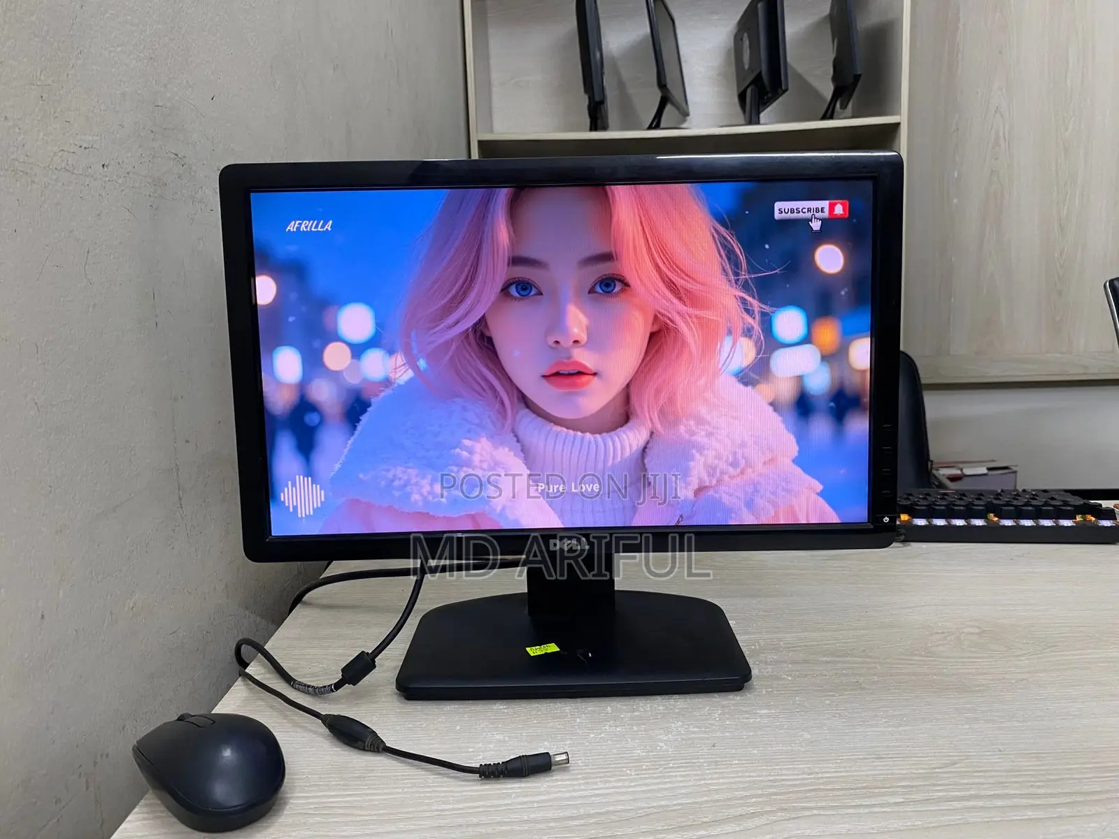 Dell 19"Inch Slim Led Full Fresh Monitor