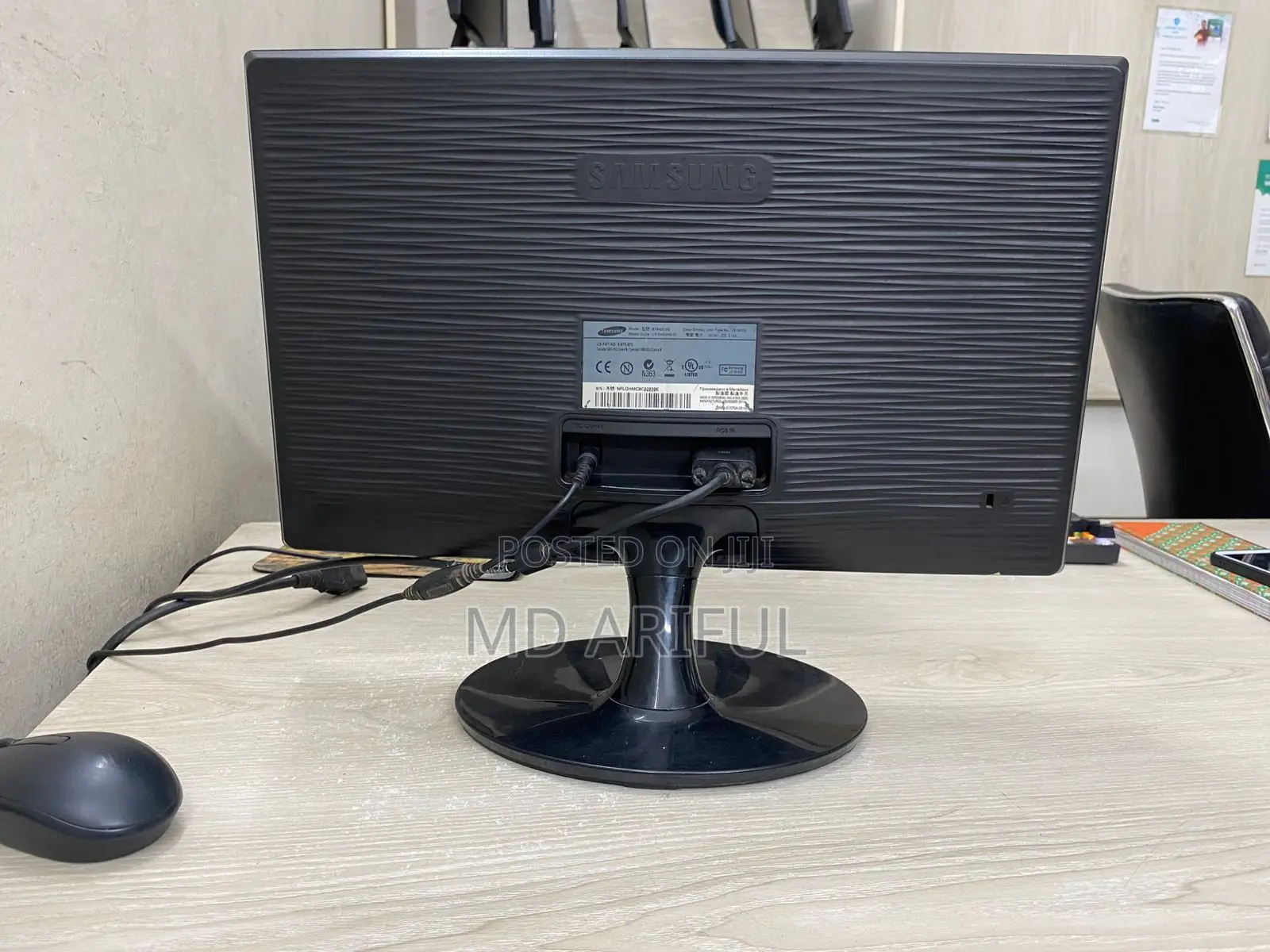 Samsung 19"Inch Slim Led Full Fresh Monitor