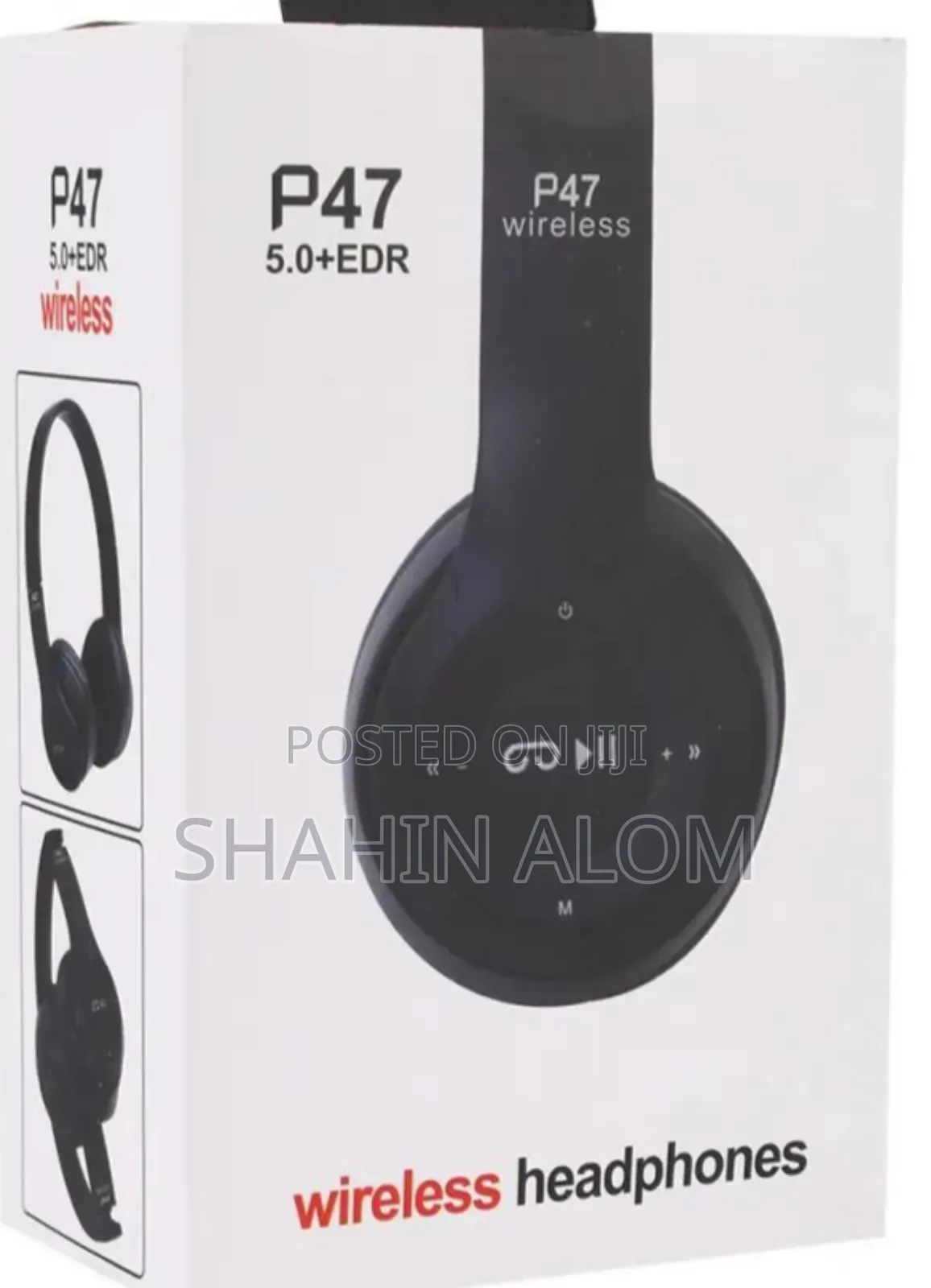 Wireless Bluetooth Headphone P47 Stereo Earphone With Sd Card Slot