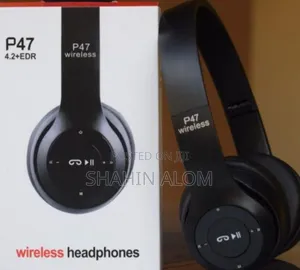 Wireless Bluetooth Headphone P47 Stereo Earphone With Sd Card Slot