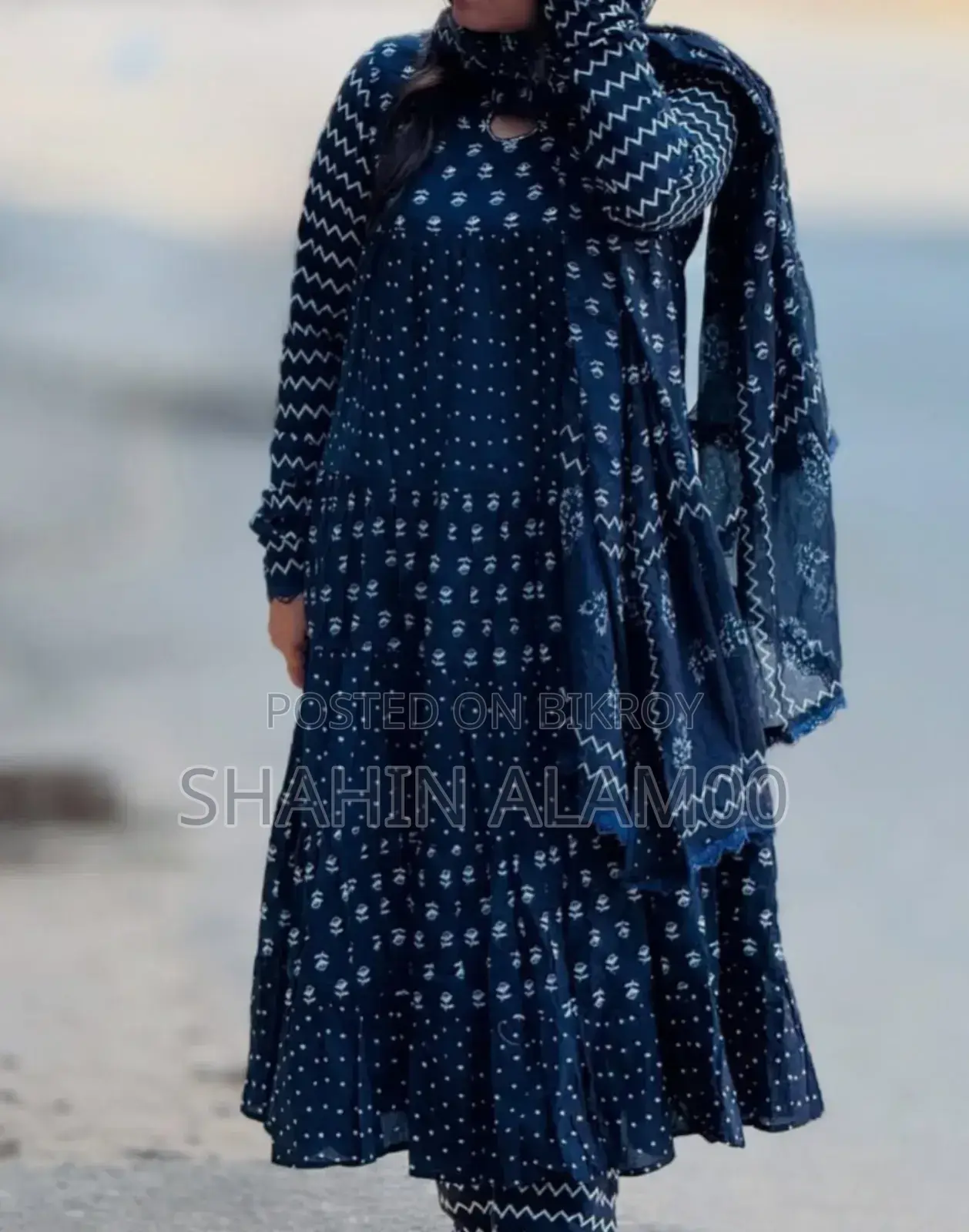Skin Print Gown