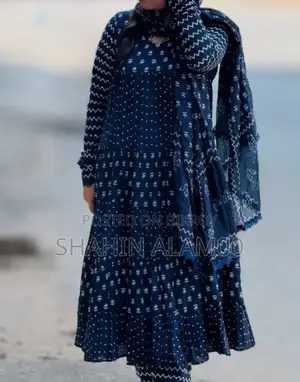 Skin Print Gown