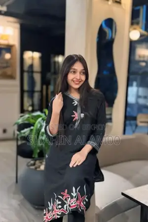 এমব্রয়ডারি কটন কো-অর্ড সেট