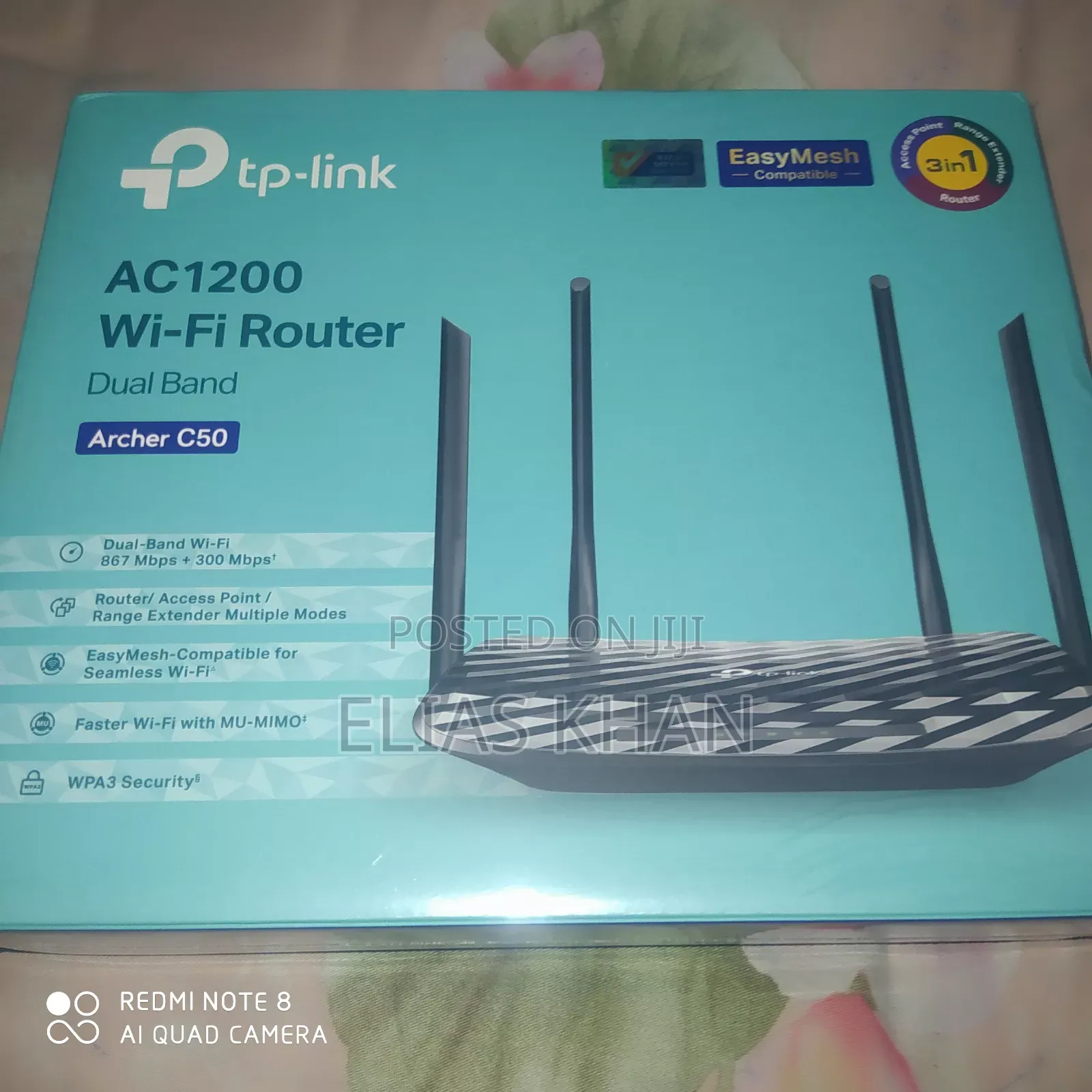 Wifi Ac1200 Wi-Fi Router Dual Band Archer C50