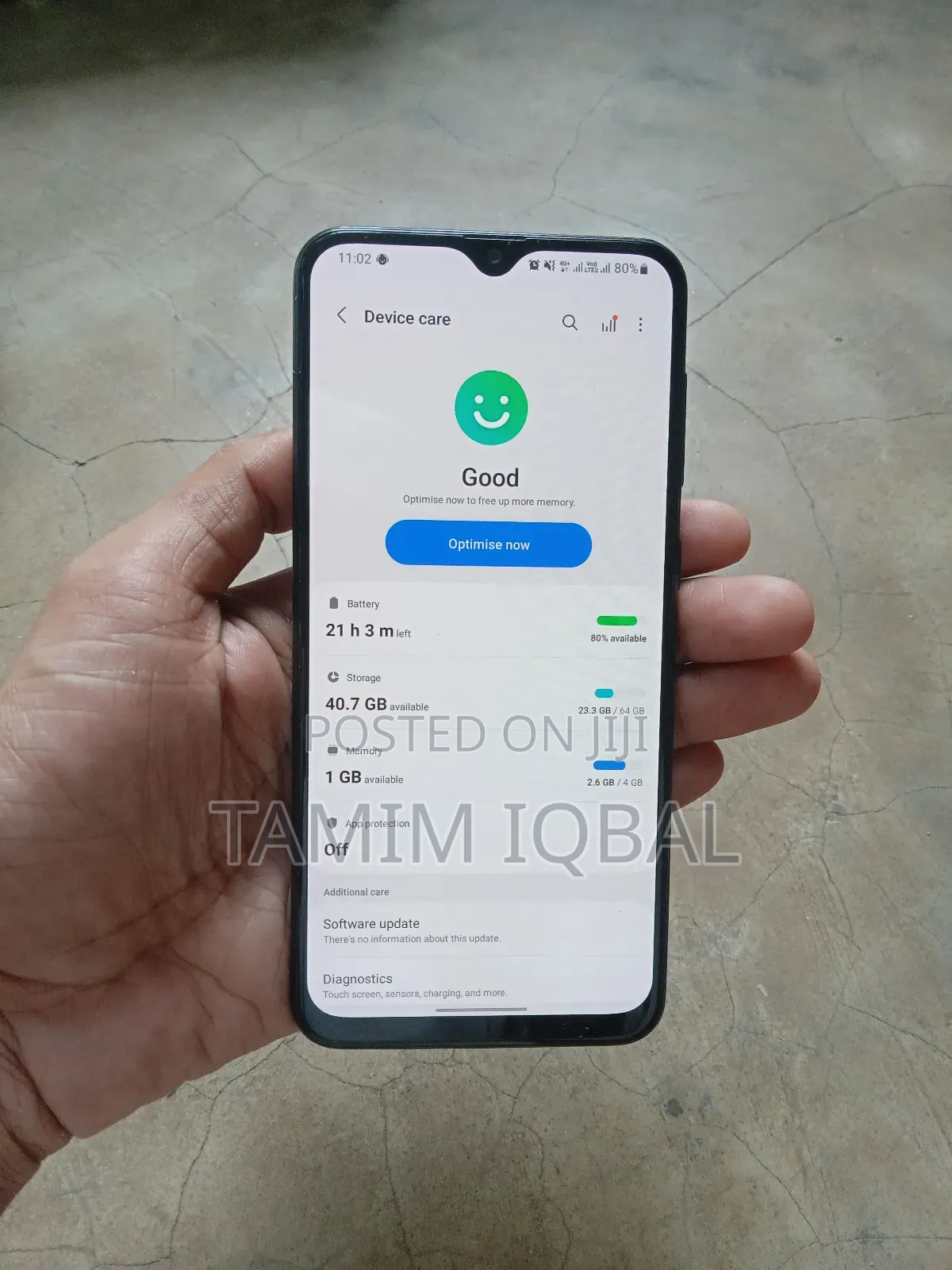 Samsung Galaxy A30s 64 GB Blue