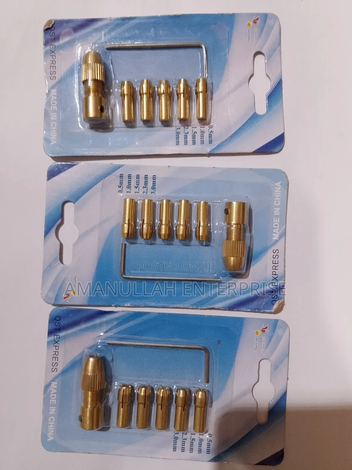 Mini Drill Chucks, Typically Used With Small Electric Motors