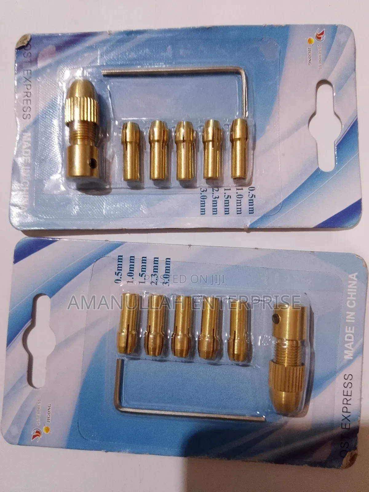 Mini Drill Chucks, Typically Used With Small Electric Motors