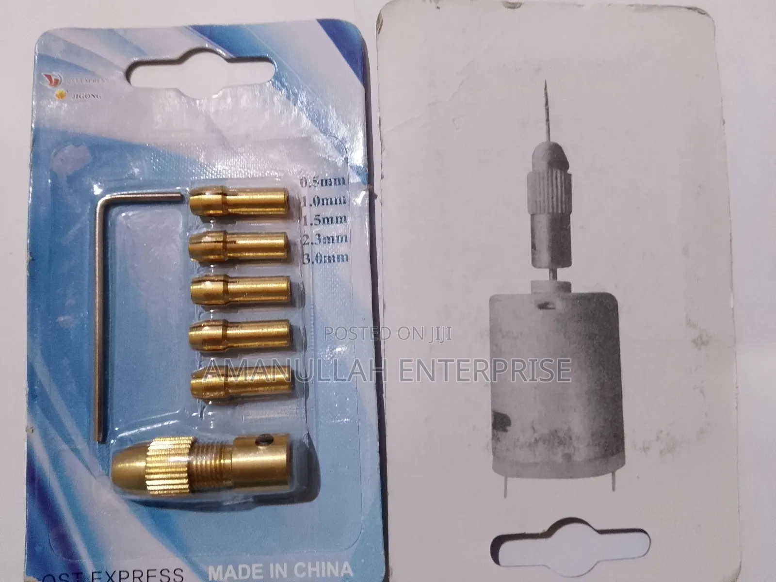 Mini Drill Chucks, Typically Used With Small Electric Motors