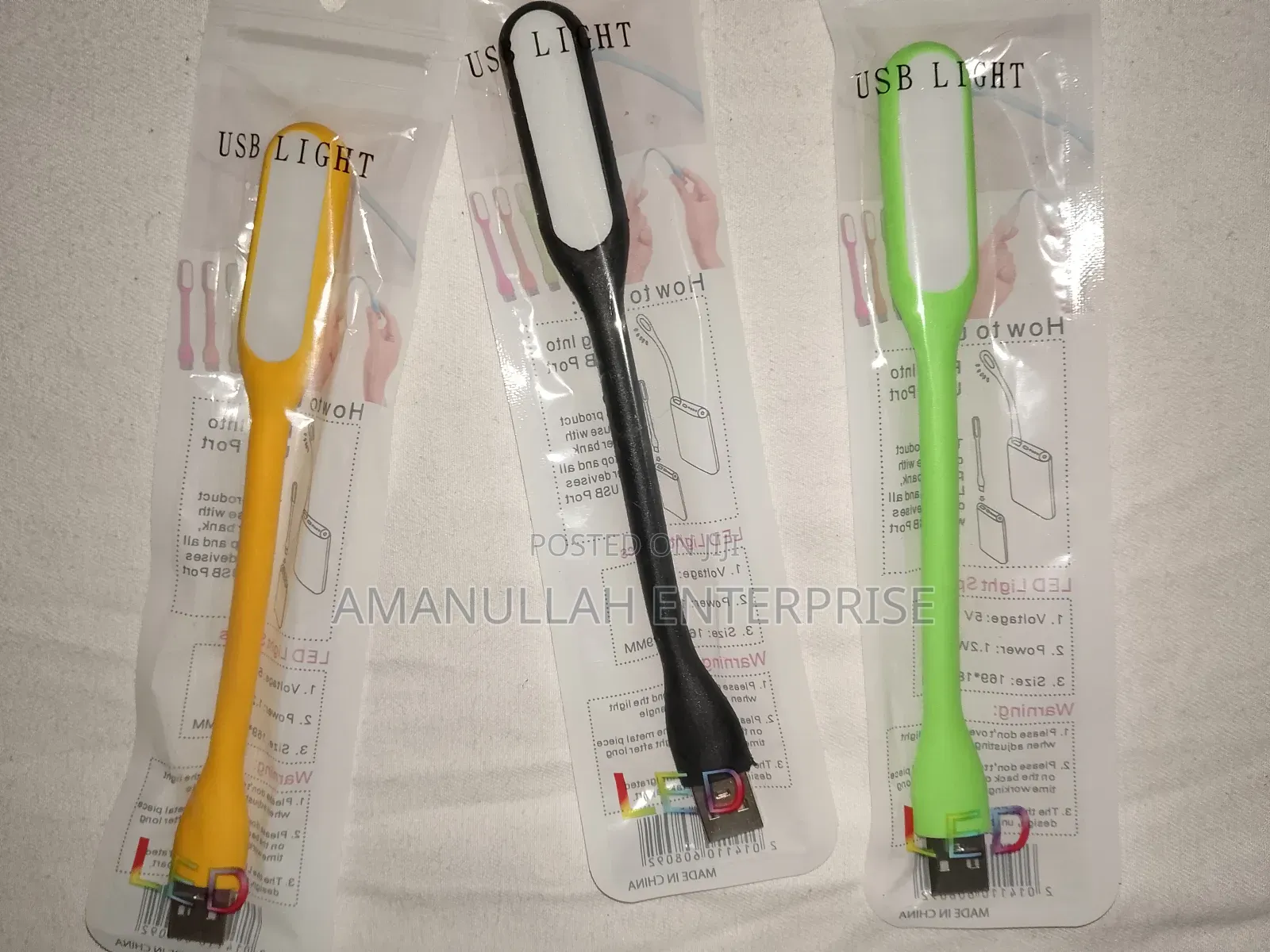 Flexible Usb Led Light. This Portable Light Can Be Plugged Any Usb.