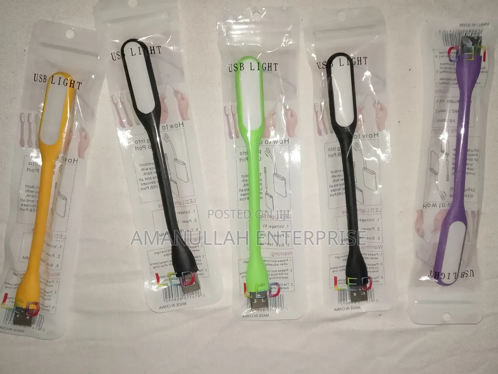 Flexible Usb Led Light. This Portable Light Can Be Plugged Any Usb.