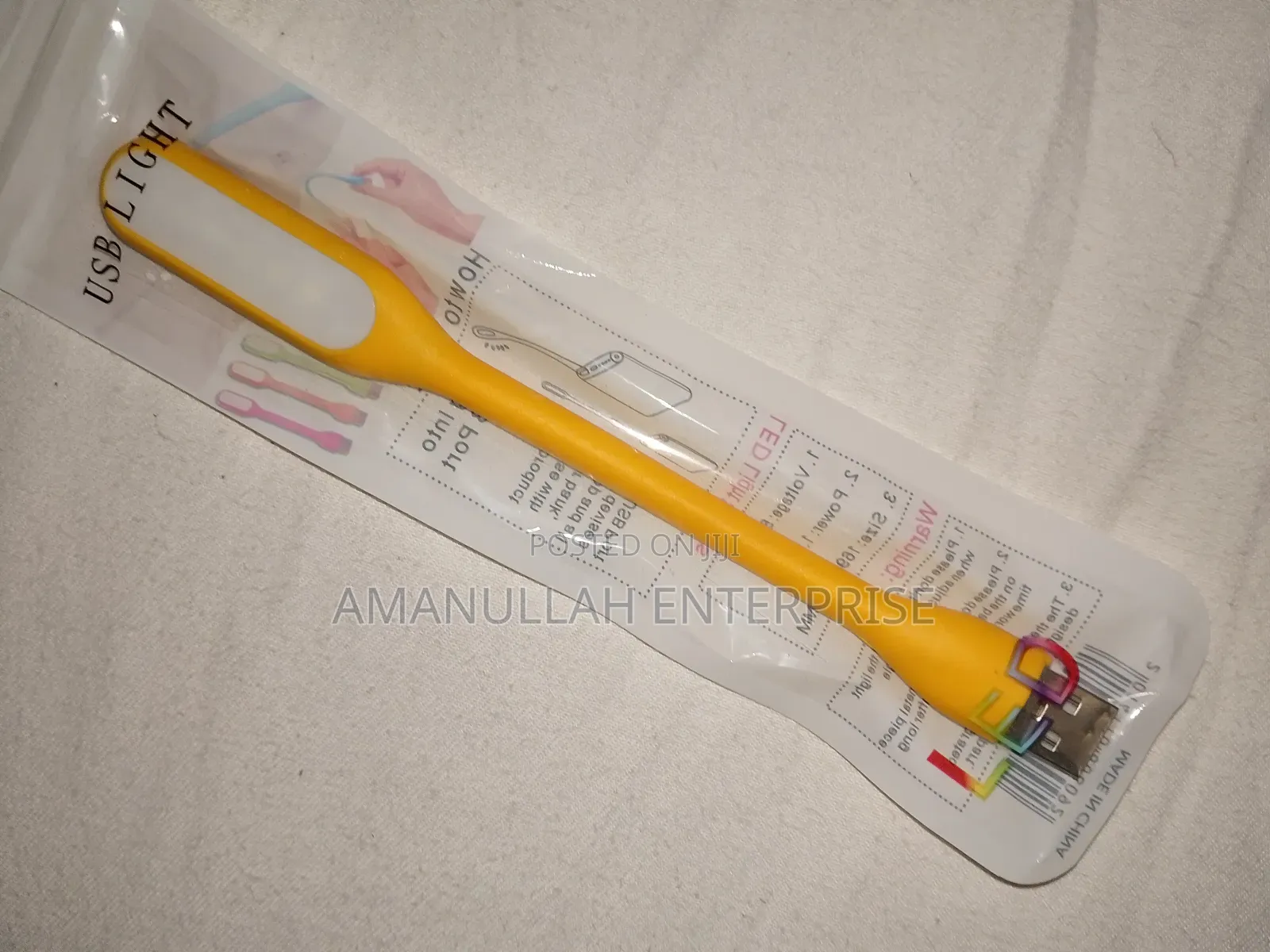 Flexible Usb Led Light. This Portable Light Can Be Plugged Any Usb.