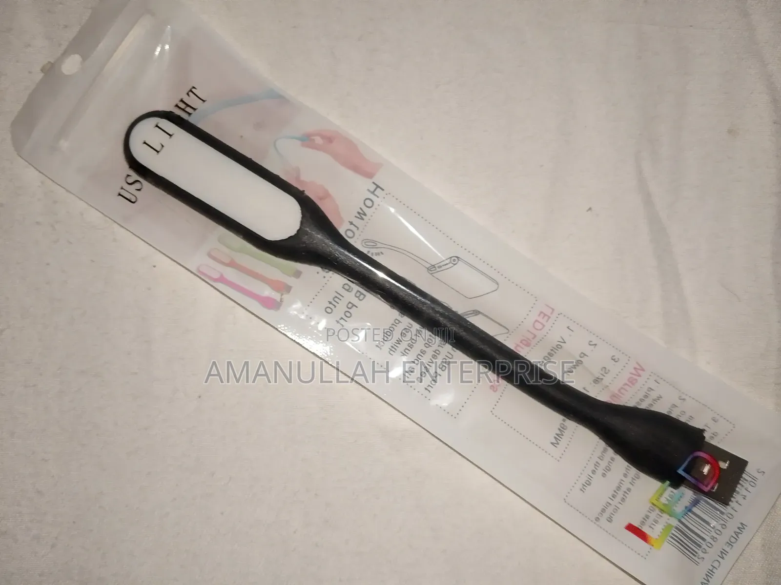 Flexible Usb Led Light. This Portable Light Can Be Plugged Any Usb.