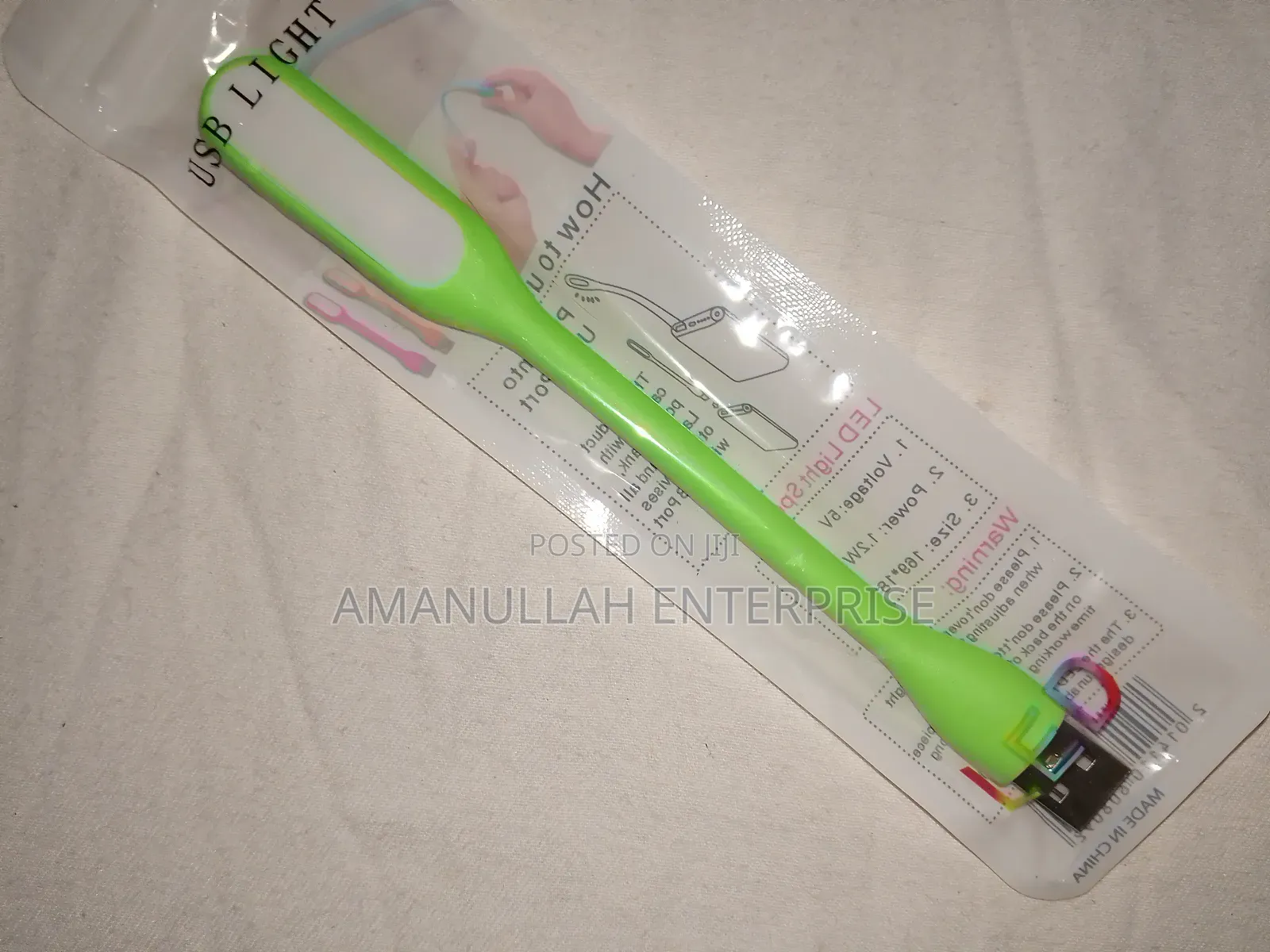 Flexible Usb Led Light. This Portable Light Can Be Plugged Any Usb.