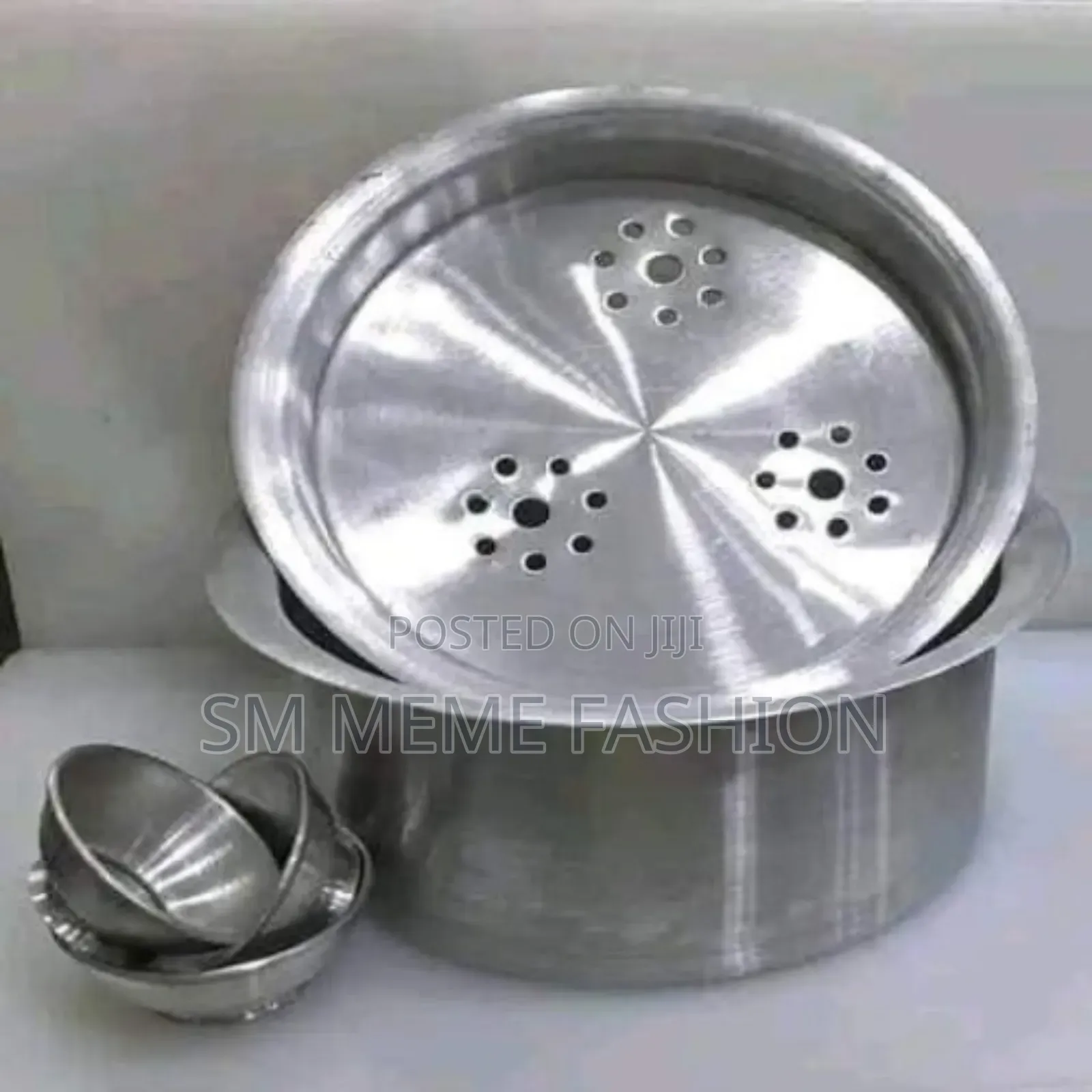 Silver Pitha Maker Size 5 With 3pcs Bati 10 Set