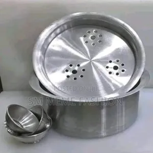 Silver Pitha Maker Size 5 With 3pcs Bati 10 Set