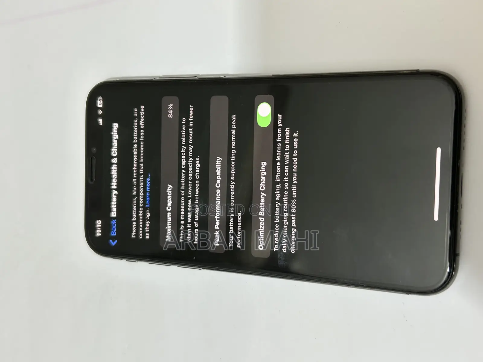 Apple iPhone XS 64 GB Black