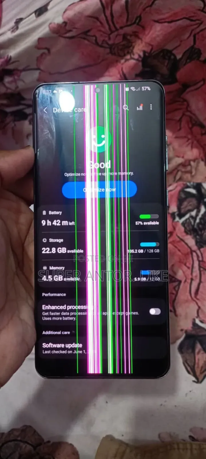 Samsung Galaxy S20 Ultra 5G 128 GB White