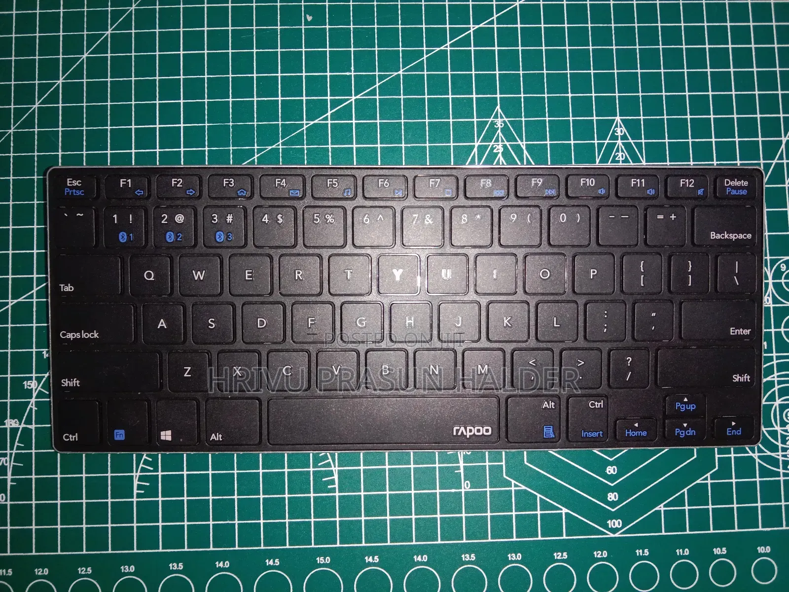 Rapoo Rechargable Metal Bluetooth Keyboard