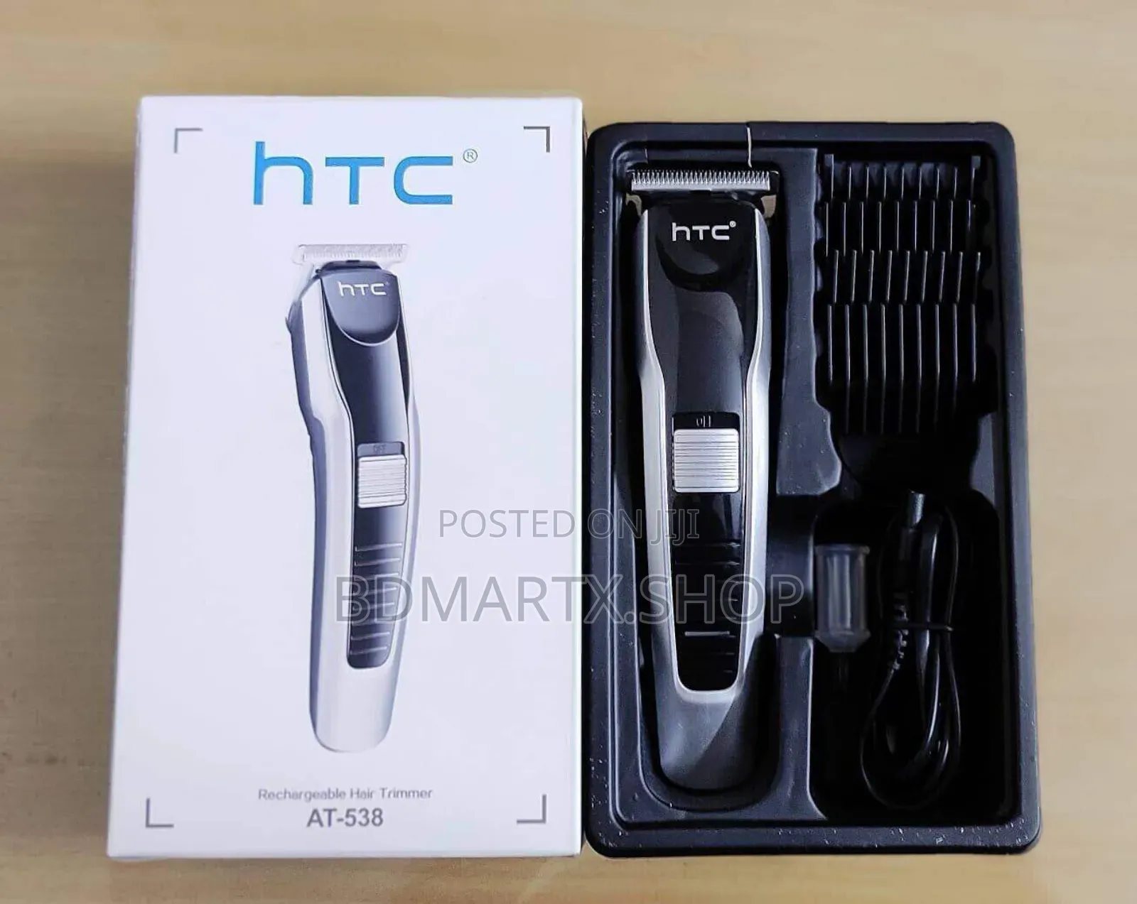 HTC at 538 Rechargeable Hair and Beard Trimmer for Men