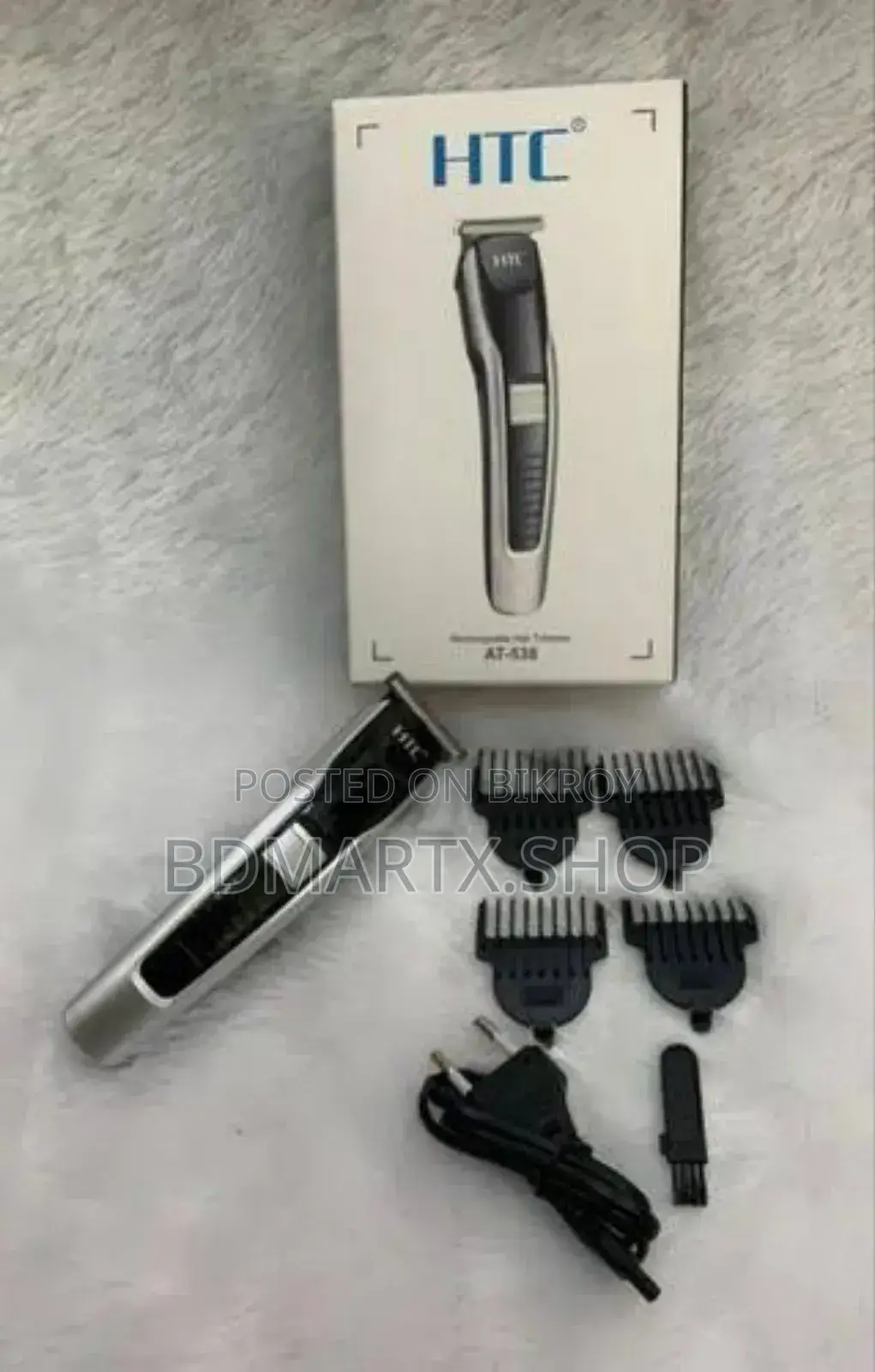 পুরুষদের জন্য HTC at 538 রিচার্জেবল হেয়ার এবং বিয়ার্ড ট্রিমার