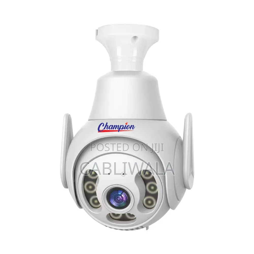 Waterproof Wifi Bulb Ip Camera Single Lens