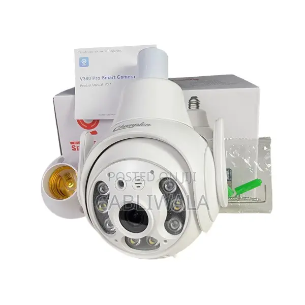 Waterproof Wifi Bulb Ip Camera Single Lens