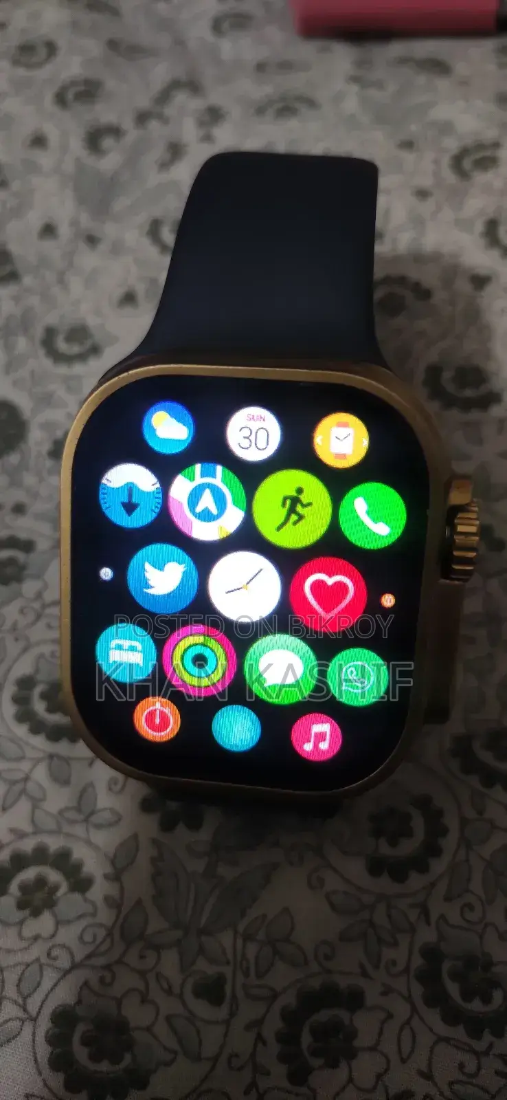 Golden Smart Watch