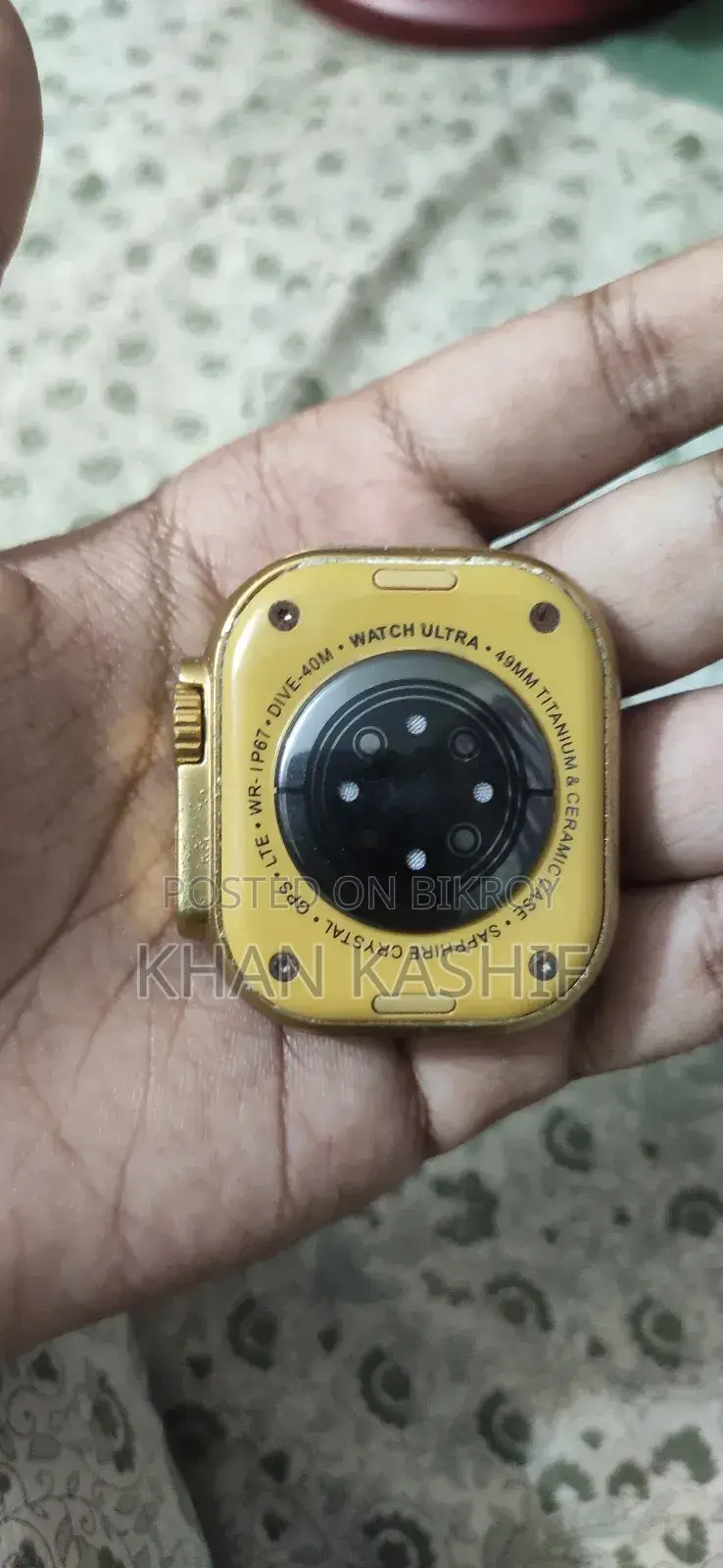 Golden Smart Watch