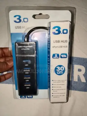 4 Port Usb 3.0 Hub, Expands a Single Usb Port Into Four