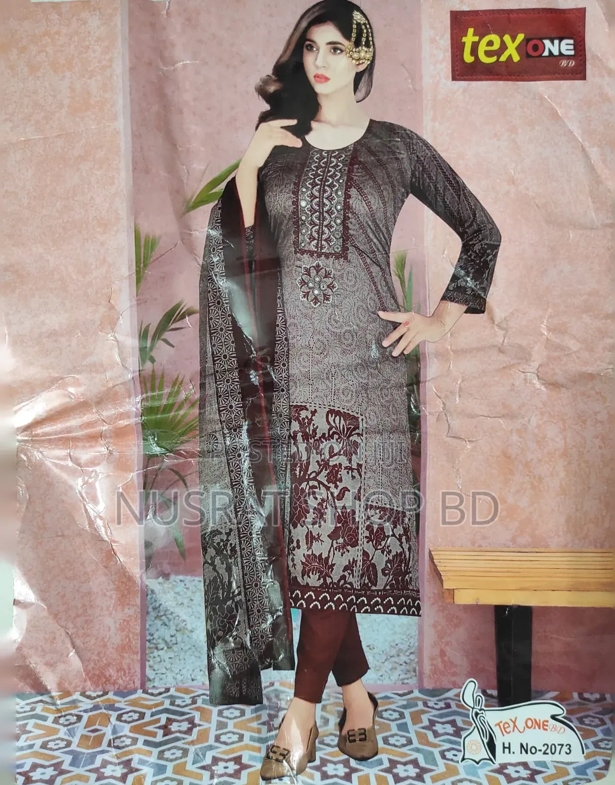 100% Premium Cotton Digital Printed 3 Piece
Code : 4728