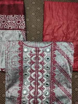 100% Premium Cotton Digital Printed 3 Piece
Code : 4728