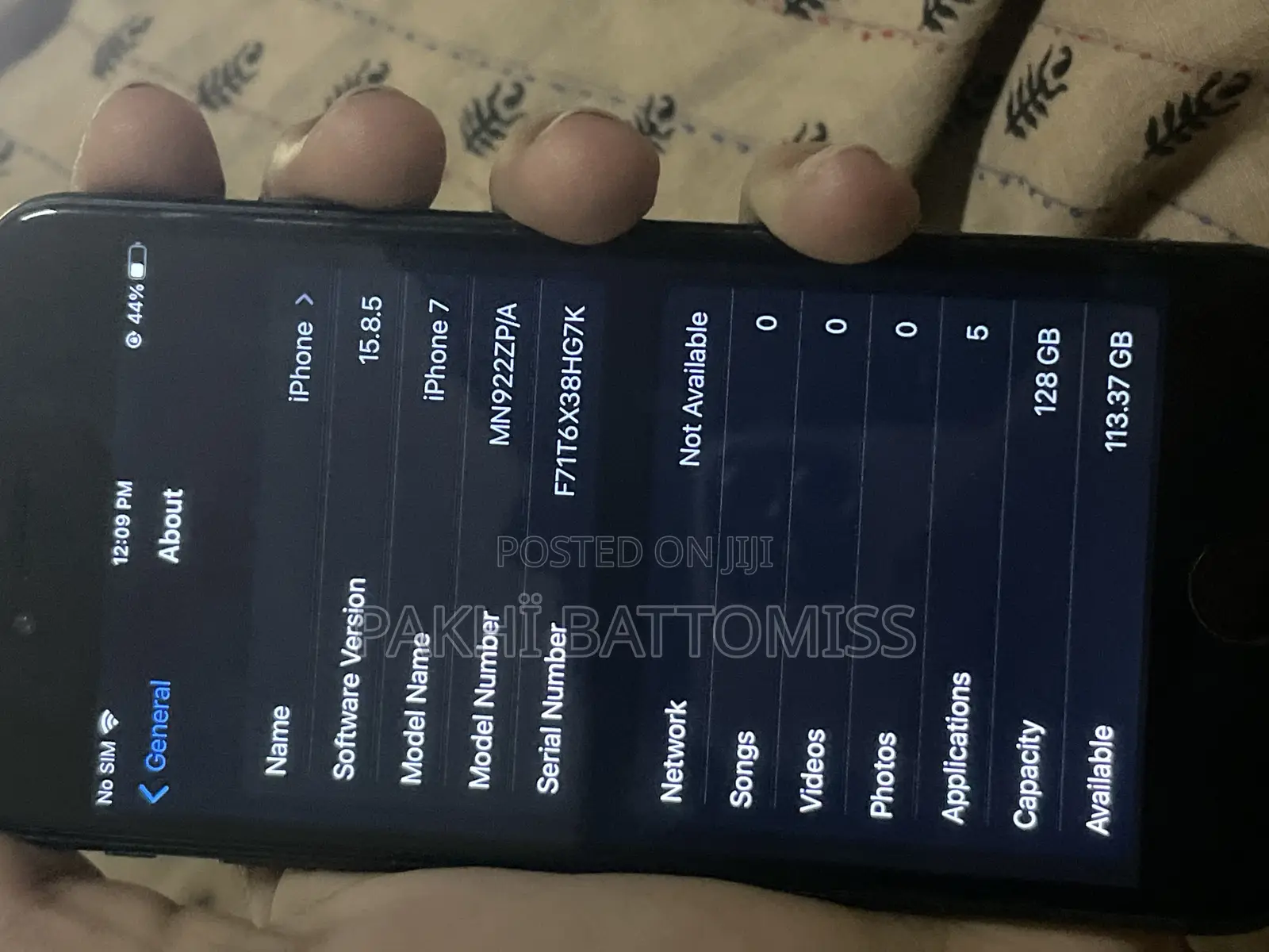 Apple iPhone 7 128 GB Black