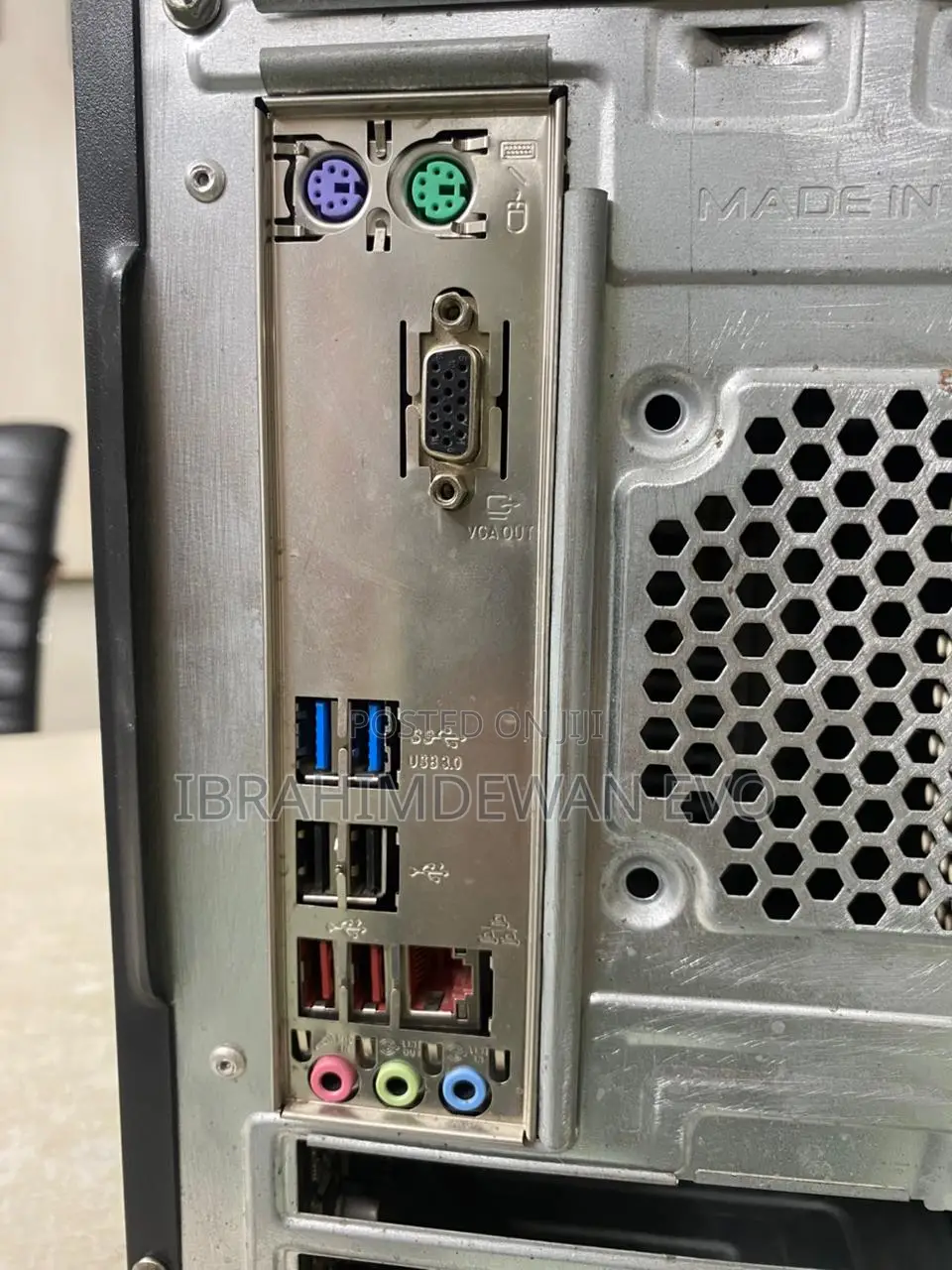 Desktop Pc Intel Core I3 7th Gen 3.90ghz, 8gb Ram DDR- 4, Ssd: 240gb