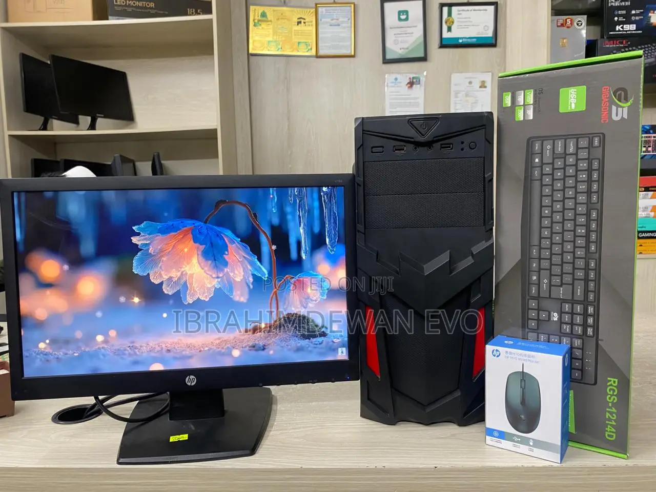 Desktop Computer Asus 8GB Intel Core I3 SSD 128GB