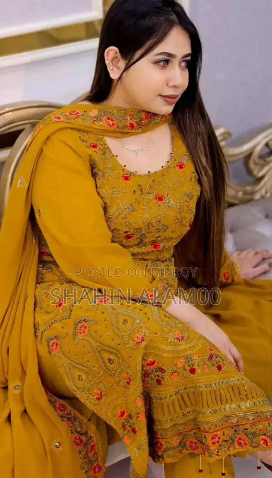 Georgette Embroidery Four Piece