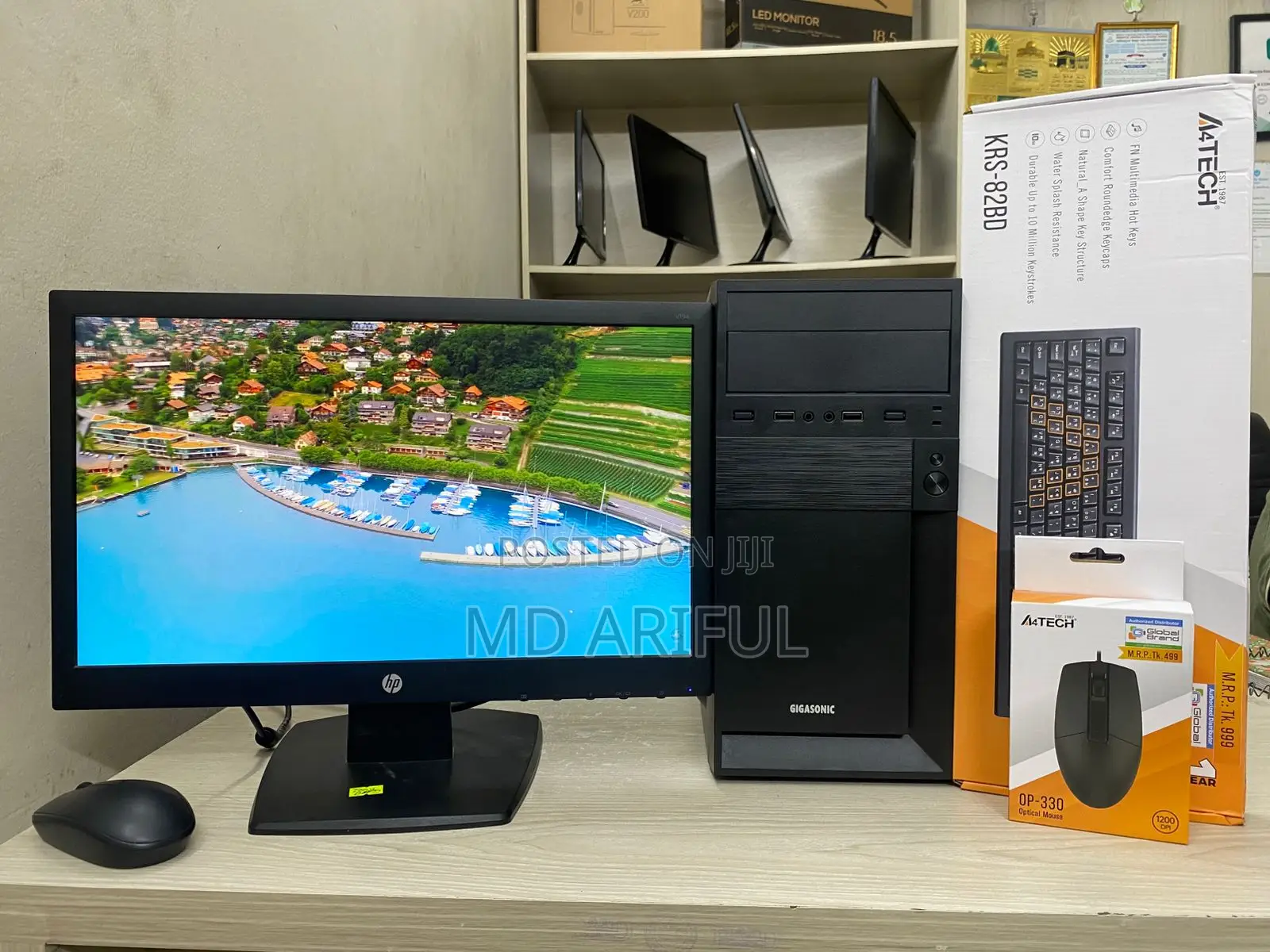 New Desktop Computer 8GB Intel Core I5 SSD 256GB