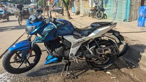 Photo - TVS Apache 160 4V 2019 Blue