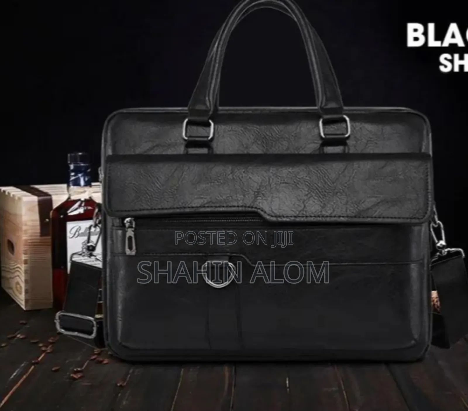 Amsburg Laptop Leather Bag