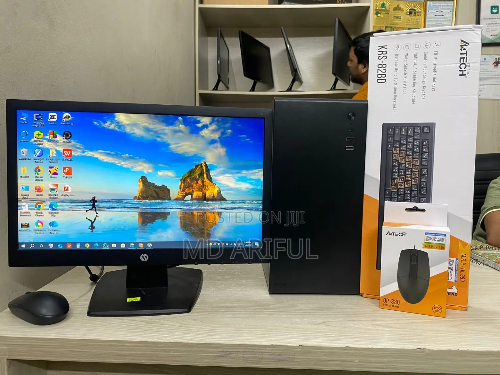 New Desktop Computer 8GB Intel Core I5 SSD 256GB