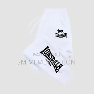 Premium Trouser for Men and Women Fabrics: 100% Cotton