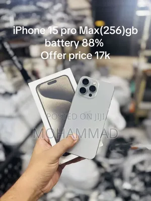Photo - New Apple iPhone 15 Pro Max 256 GB