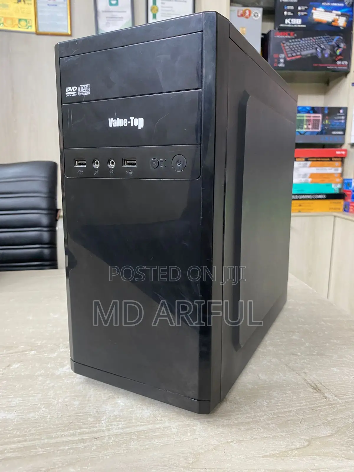 Ready Desktop Pc_core I3-7th Gen-SSD 240gb-Ram 8gb-Asus-H*110