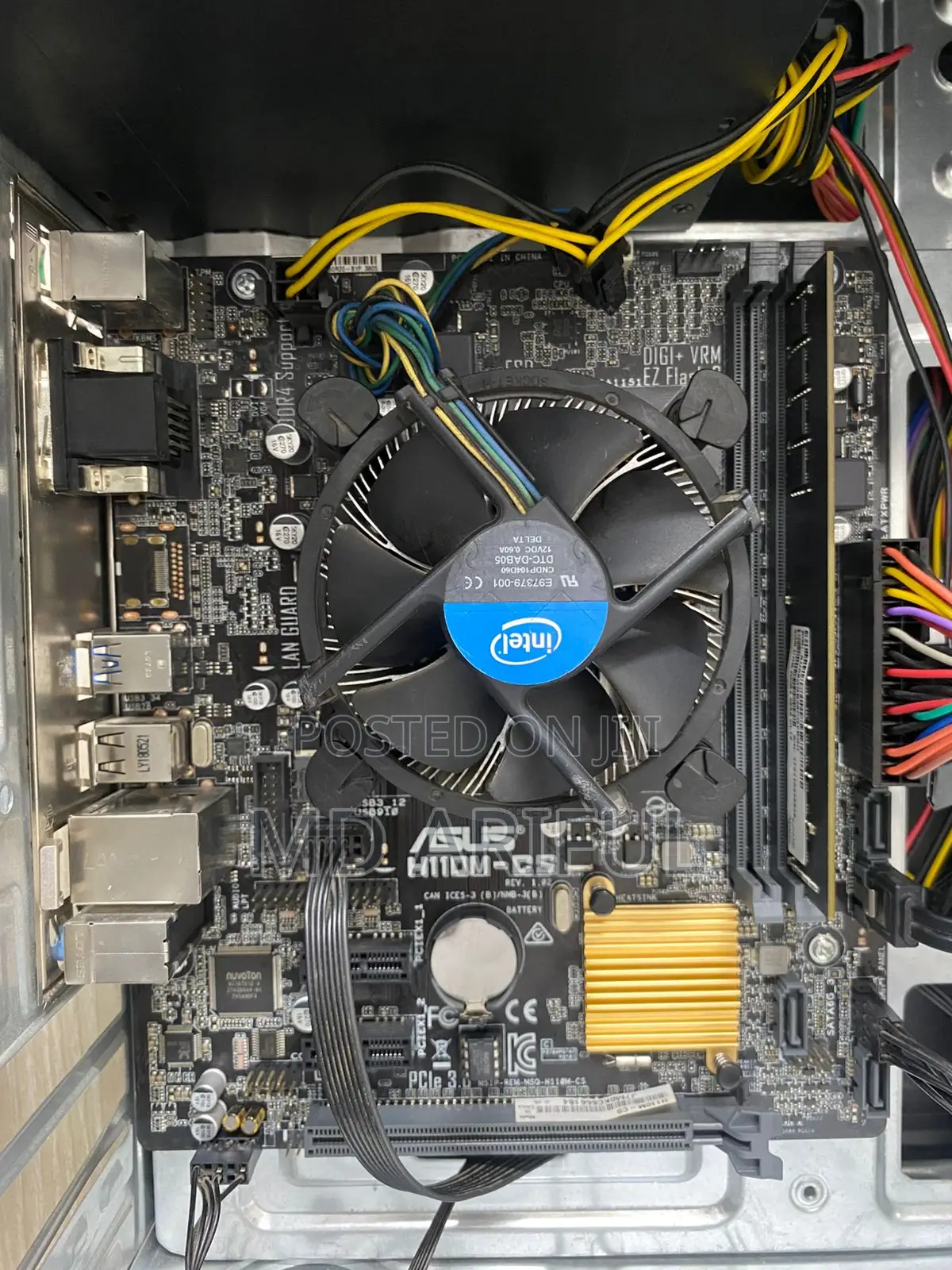 Ready Desktop Pc_core I3-7th Gen-SSD 240gb-Ram 8gb-Asus-H*110