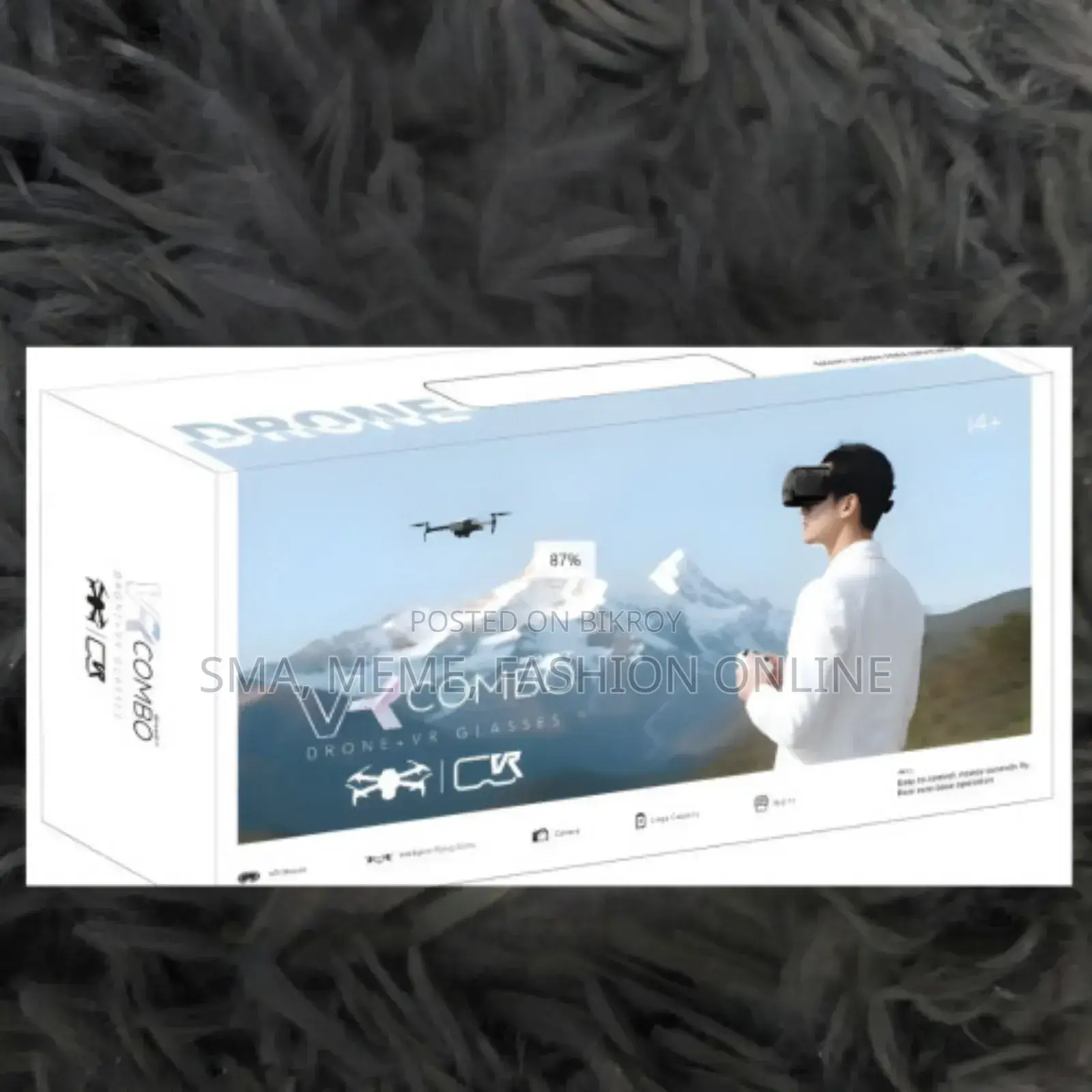 VR Combo Drone + VR Glasses | Smart FPV Drone With Virtual Reality