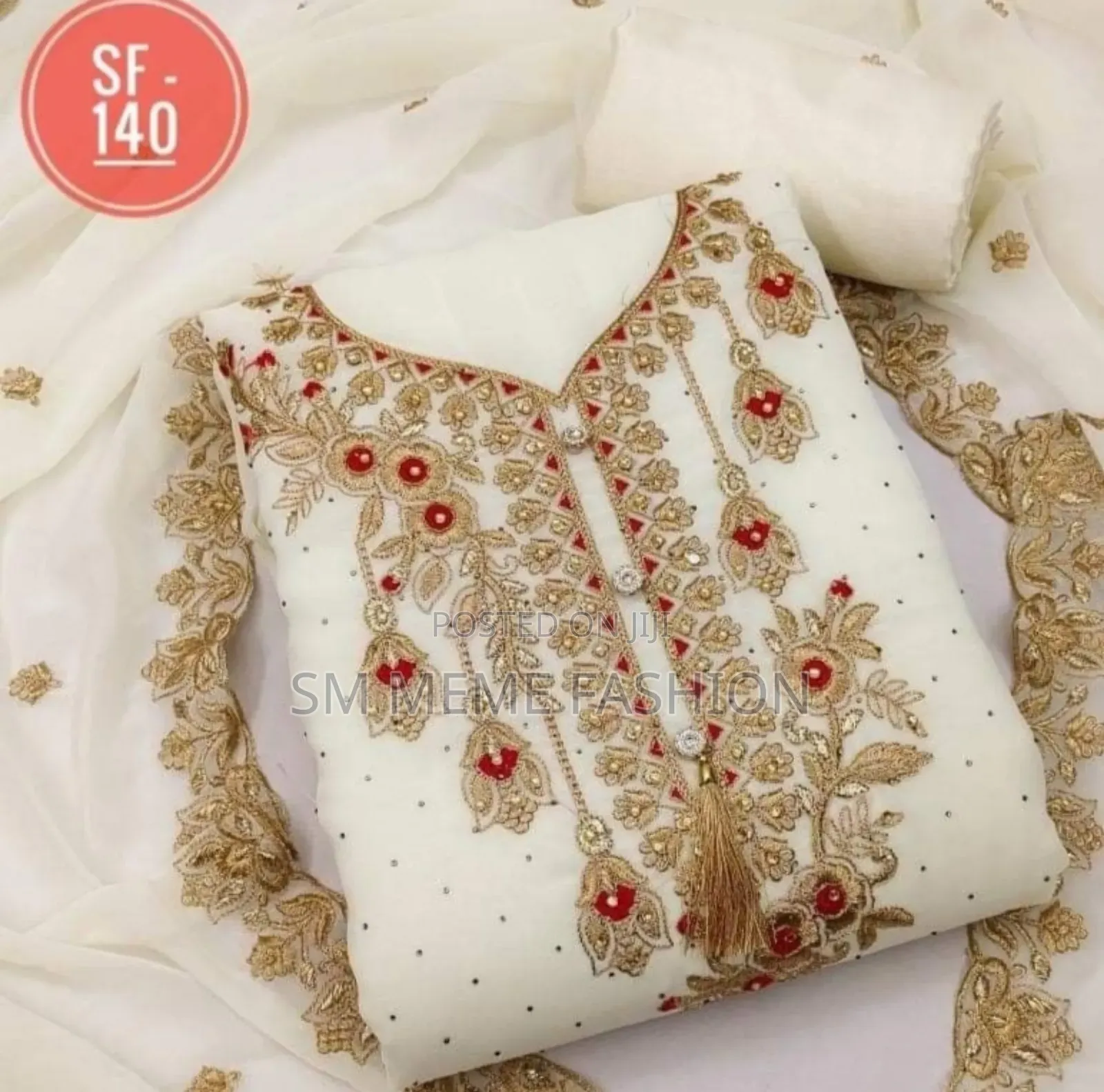 Embroidery Georgette Three Piece
