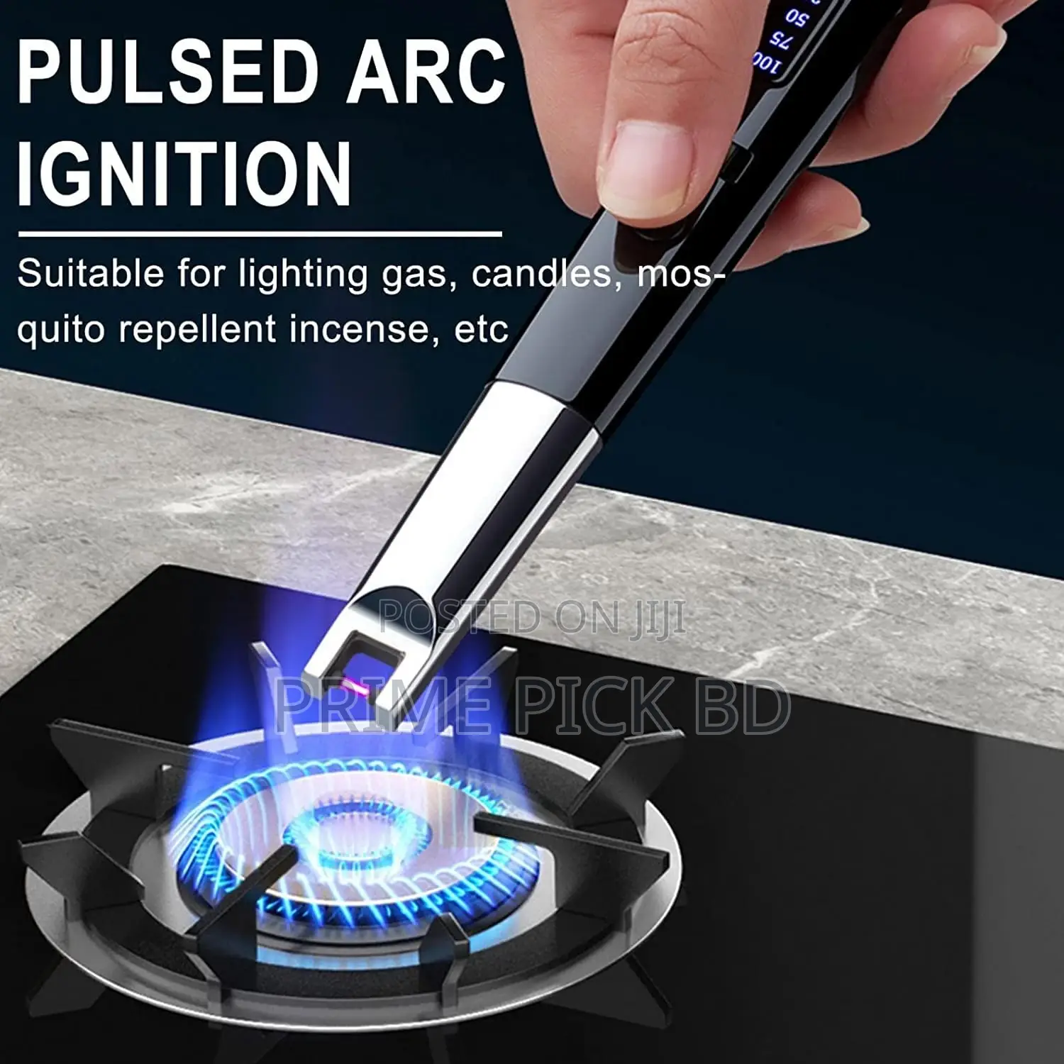 Premium Usb Type-C Rechargeable Arc Electric Gas Lighter – Jl895