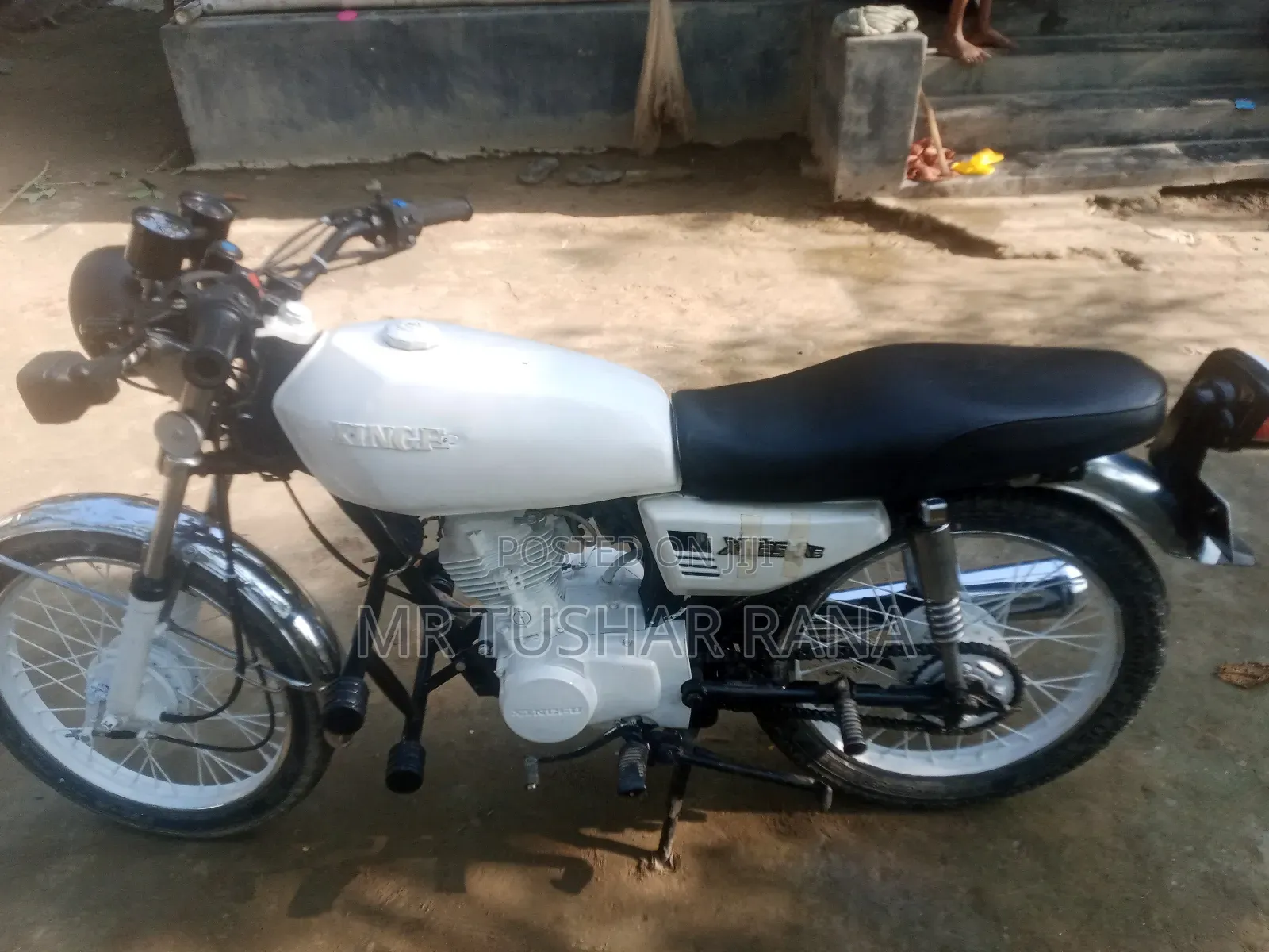 Motorcycle 2005 White