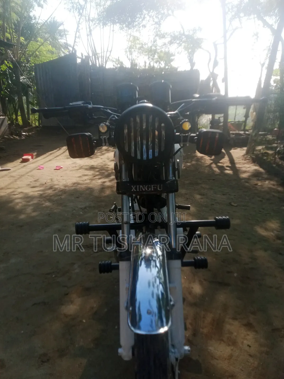 Motorcycle 2005 White