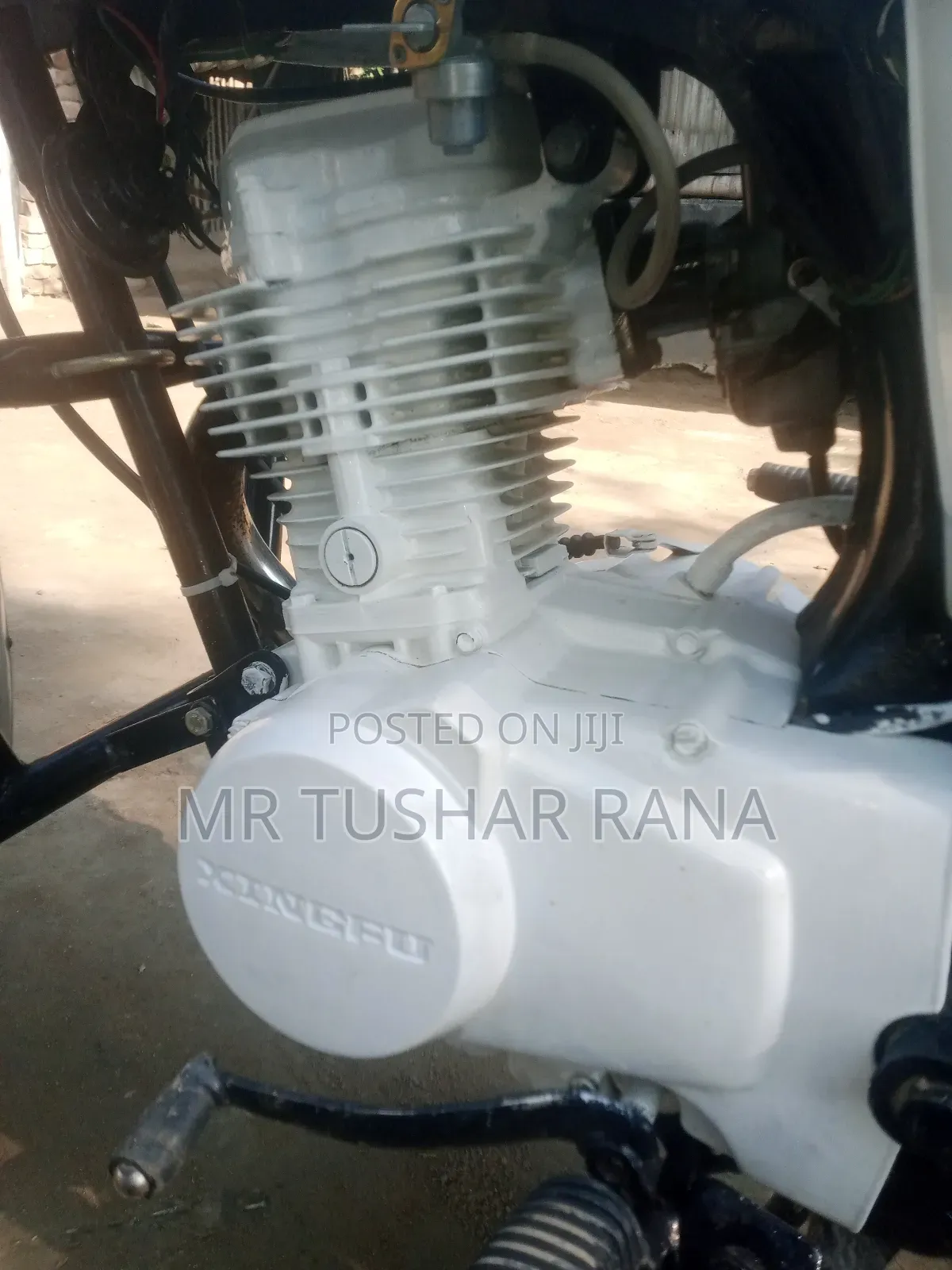 Motorcycle 2005 White