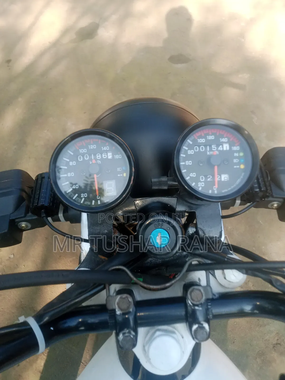 Motorcycle 2005 White